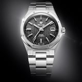 Nivada Grenchen F77 MK2 38mm Mens Watch Black
