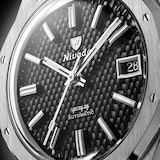 Nivada Grenchen F77 MK2 38mm Mens Watch Black