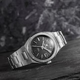 Nivada Grenchen F77 MK2 38mm Mens Watch Black