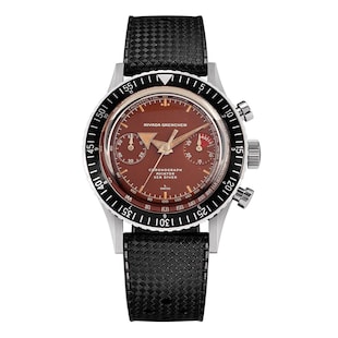 Nivada Grenchen Chronomaster Broad Arrow Tropical 38mm Mens Watch