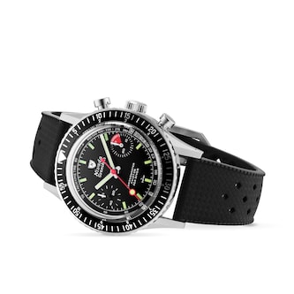 Nivada Grenchen Chronomaster Lollipop 38mm Mens Watch Black Nivada Grenchen Chronomaster Lollipop 38mm Mens Watch Black