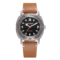 18730089 - Depthmaster White Pacman 39mm Mens Watch Black