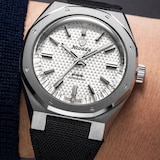 Nivada Grenchen F77 MK2 38mm Mens Watch White