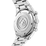 Nivada Grenchen F77 Chrono Mecaquartz MK 38mm Mens Watch Grey