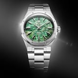 Nivada Grenchen F77 MK2 38mm Mens Watch Green