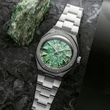 Nivada Grenchen F77 MK2 38mm Mens Watch Green