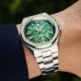 Nivada Grenchen F77 MK2 38mm Mens Watch Green
