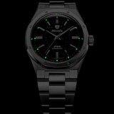 Nivada Grenchen F77 MK2 38mm Mens Watch Blue