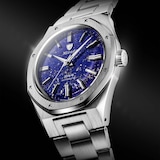 Nivada Grenchen F77 MK2 38mm Mens Watch Blue