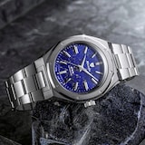 Nivada Grenchen F77 MK2 38mm Mens Watch Blue