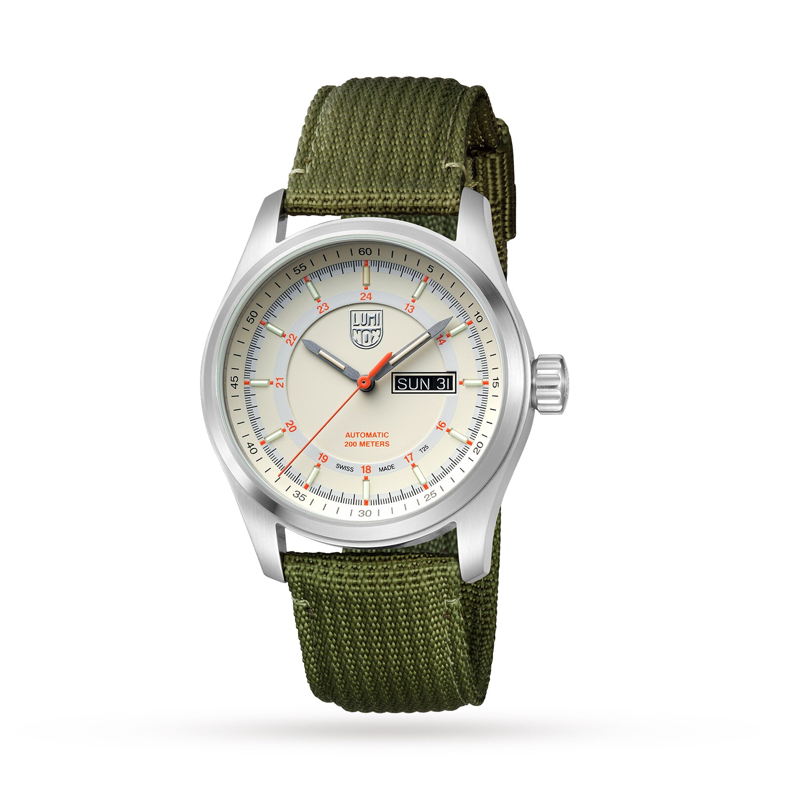 Luminox Actacama Field Automatic 44mm, Cream Dial Urban Adventure