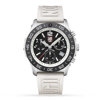 Luminox Pacific Diver Chronograph 44mm, White Rubber Strap Diver Watch Luminox Pacific Diver Chronograph 44mm, White Rubber Strap Diver Watch