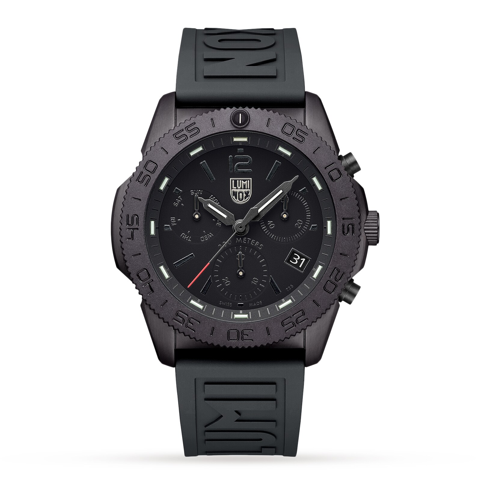 Luminox Pacific Diver Chronograph 44mm, Black Rubber Diver Watch