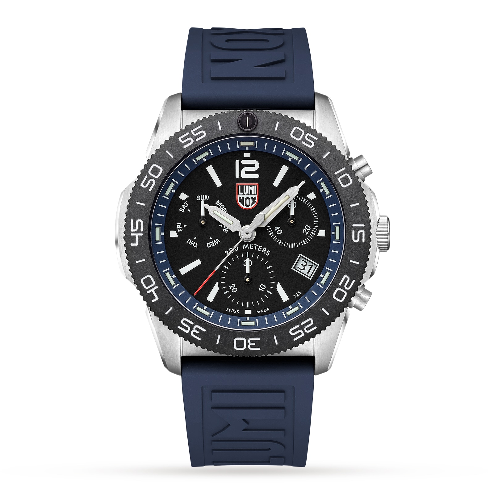 Luminox Pacific Diver Chronograph 44mm, Blue Rubber Strap Diver Watch