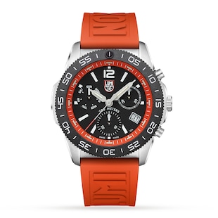 Luminox Pacific Diver Chronograph 44mm, Red Rubber Strap Diver Watch
