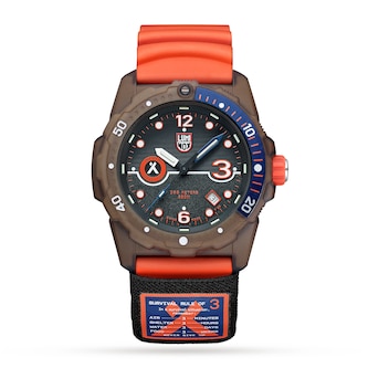 Luminox Bear Grylls Survival Eco 42mm, Orange Rubber Strap, Rule Of 3 Luminox Bear Grylls Survival Eco 42mm, Orange Rubber Strap, Rule Of 3