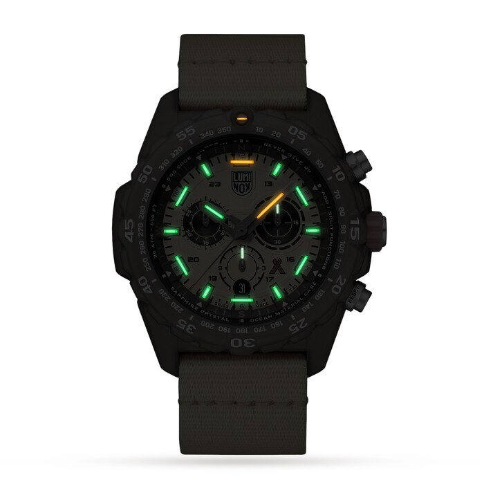 Luminox Bear Grylls Survival Eco Master 45mm, Yellow Dial, Sustainable Outdoor Watch