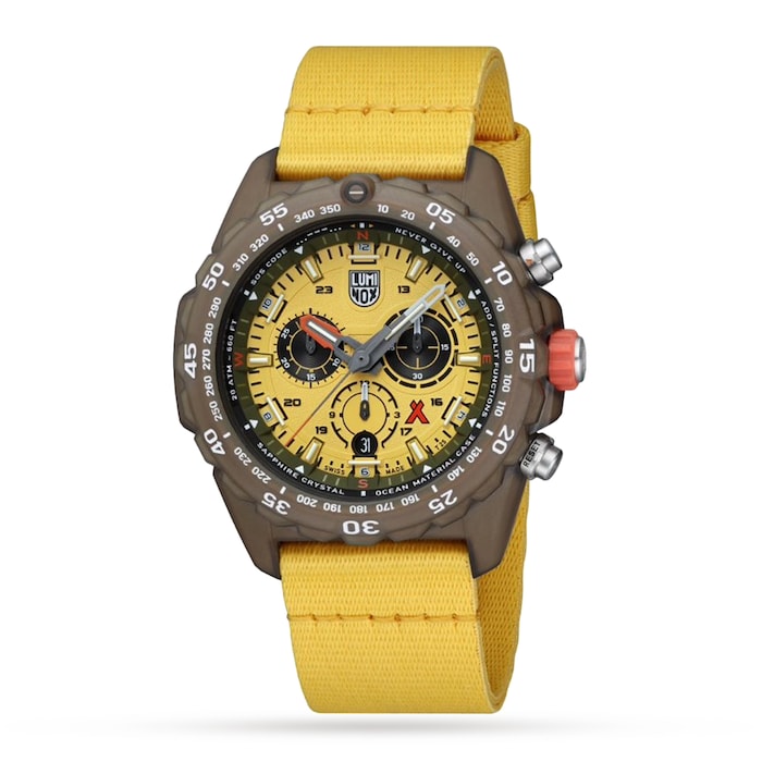 Luminox Bear Grylls Survival Eco Master 45mm, Yellow Dial, Sustainable Outdoor Watch