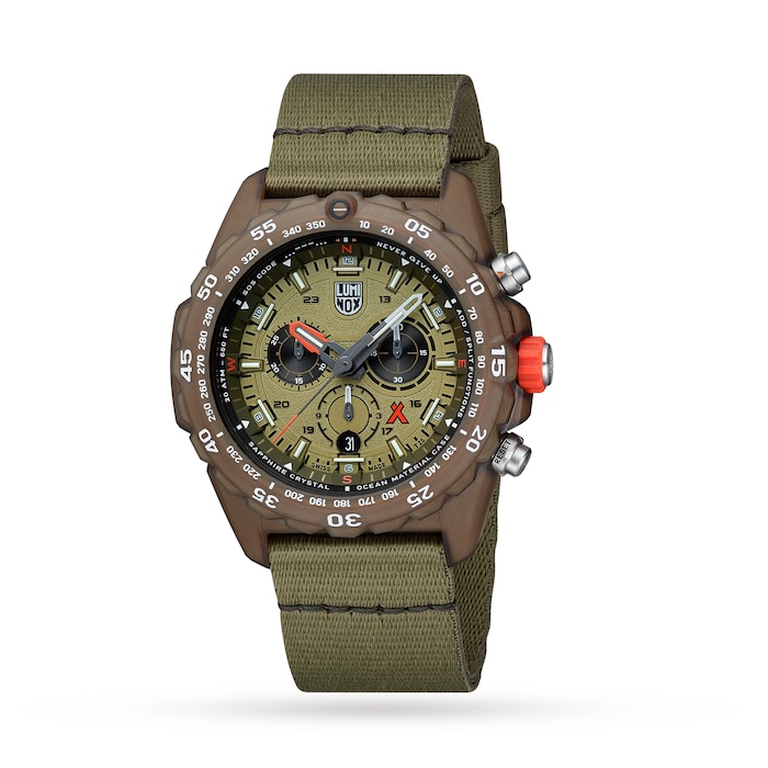 Luminox Bear Grylls Survival Eco Master 45mm, Green Dial, Sustainable Outdoor Watch