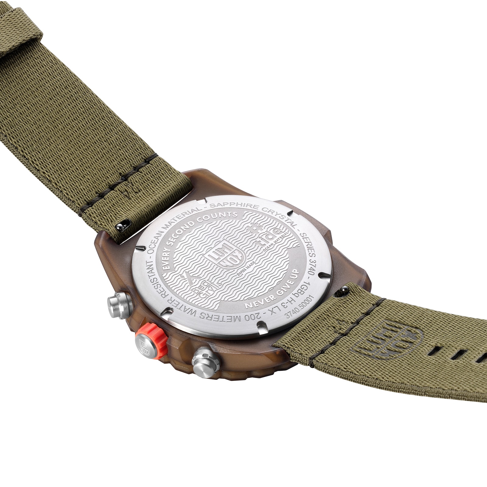 Luminox Bear Grylls Survival Eco Master 45mm, Green Dial, Sustainable Outdoor Watch