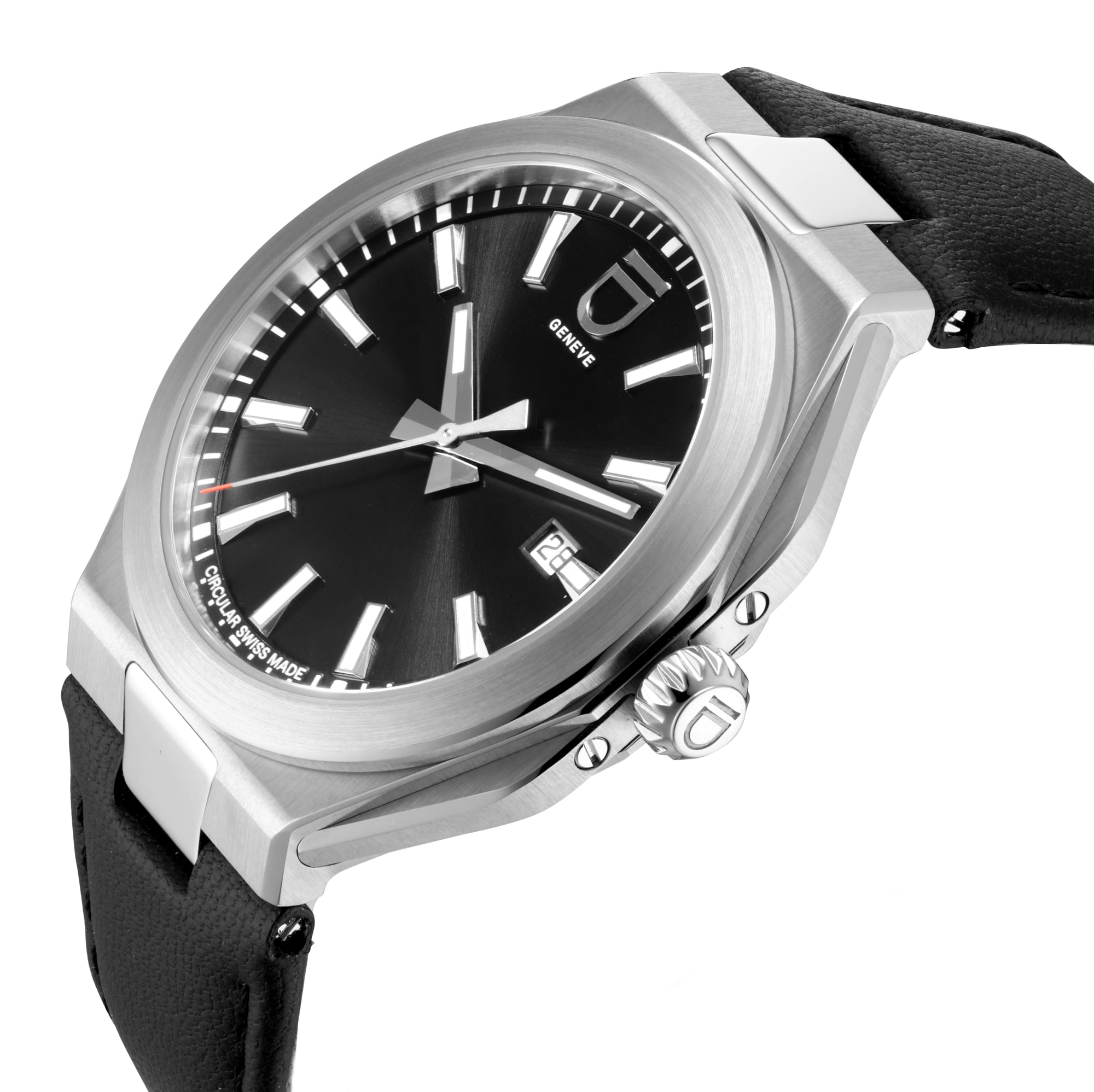 ID Genève Circular 1 Black Dial 41mm
