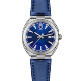 ID Genève Circular S Blue Dial Fluted Sides 41mm