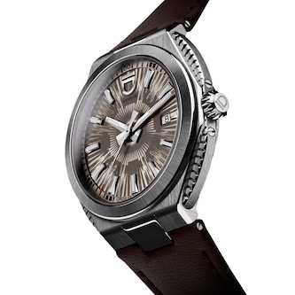 ID Genève Circular S Gray Dial Fluted Sides 41mm