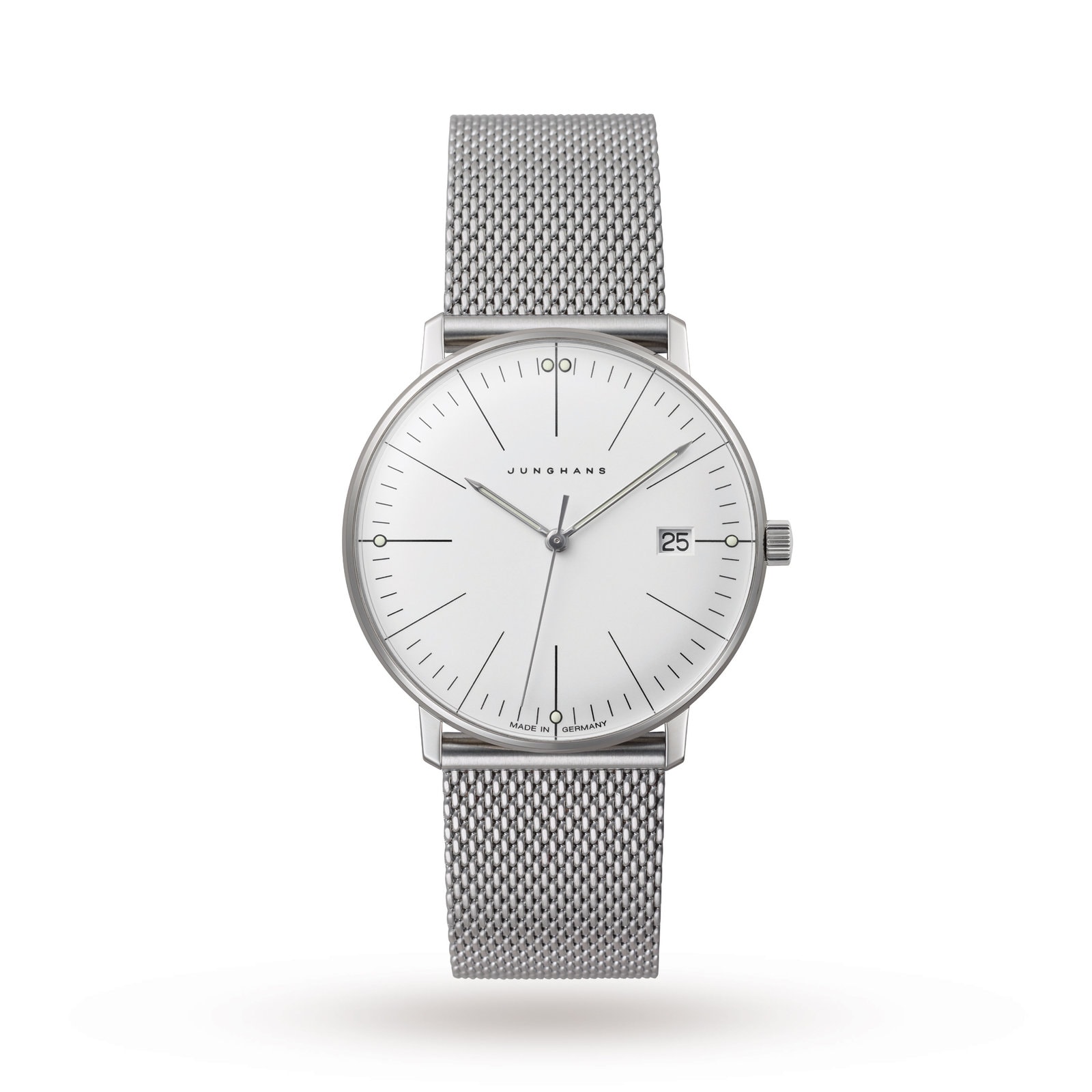 Junghans Ladies Max Bill Damen Watch 47 4250.46 Mappin and Webb