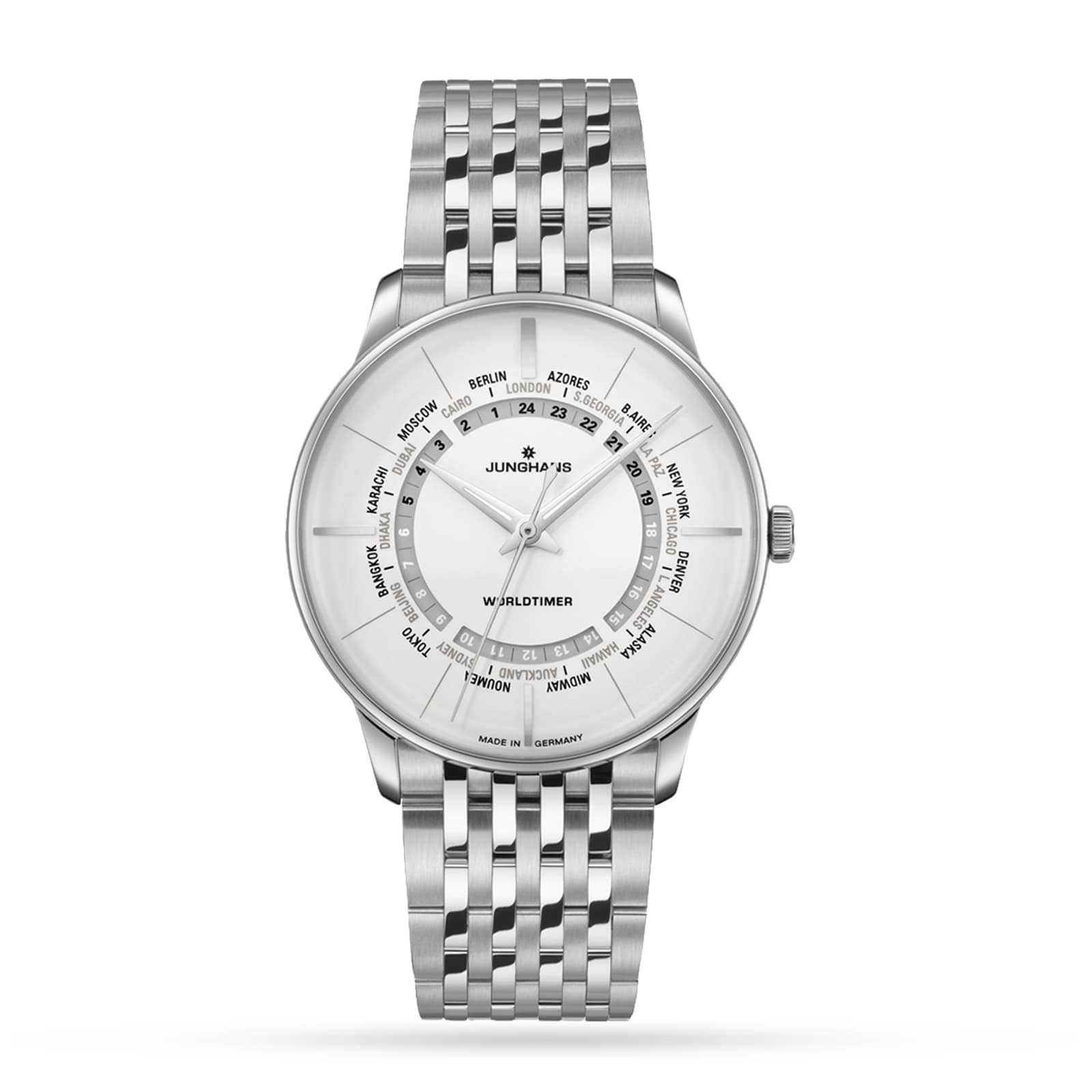 Junghans Meister Worldtimer 40.4mm Junghans Meister Worldtimer 40.4mm