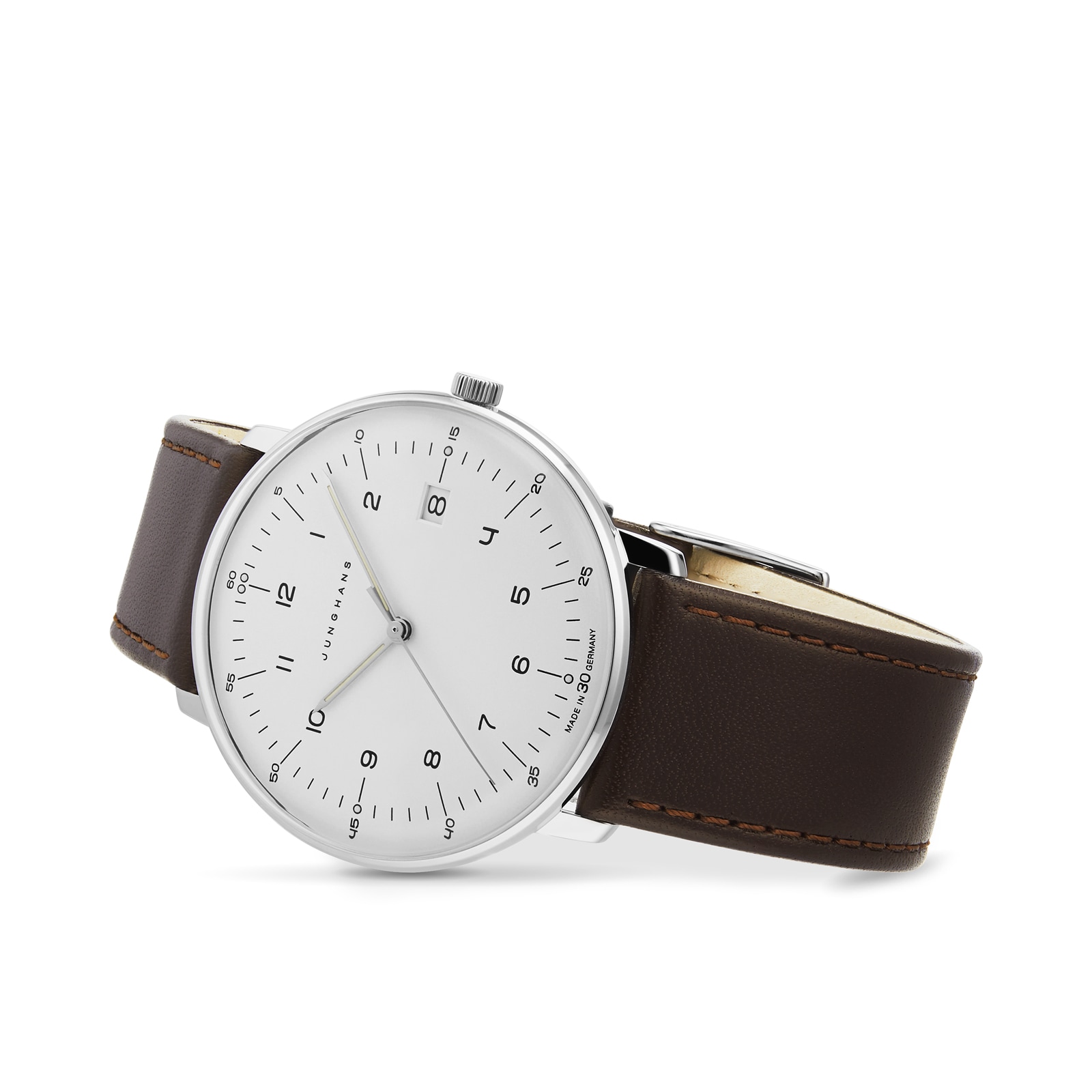 Junghans Max bill Quarz 38mm 41 4461.02 Mappin and Webb