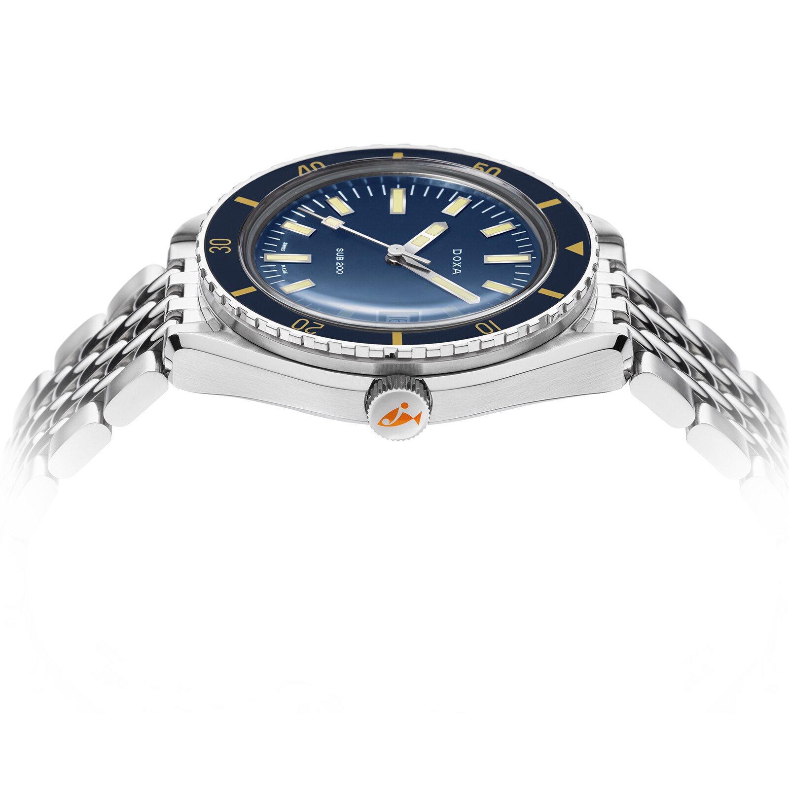 Doxa sub best sale 200 blue