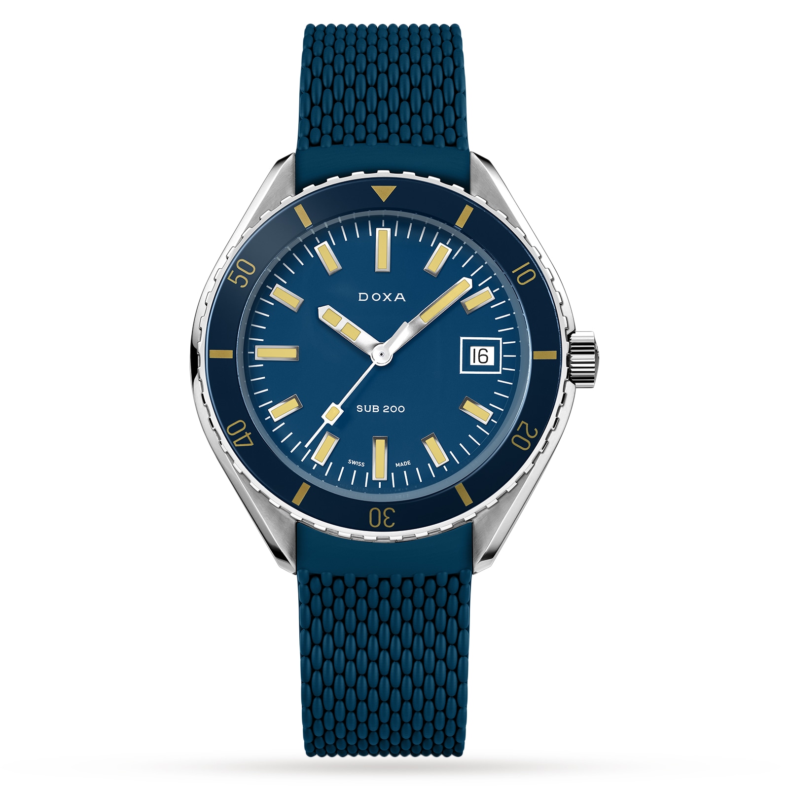 DOXA Sub 200 Caribbean 42mm Mens Watch 799.10.201.32 Mappin and Webb