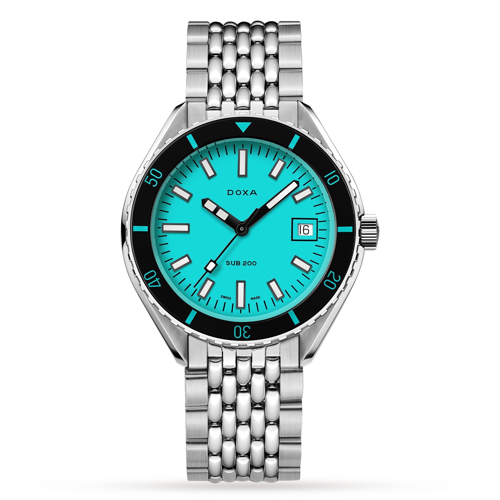 DOXA Sub 200 Aquamarine 42mm Mens Watch DOXA Sub 200 Aquamarine 42mm Mens Watch