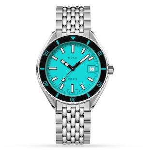 DOXA Sub 200 Aquamarine 42mm Mens Watch