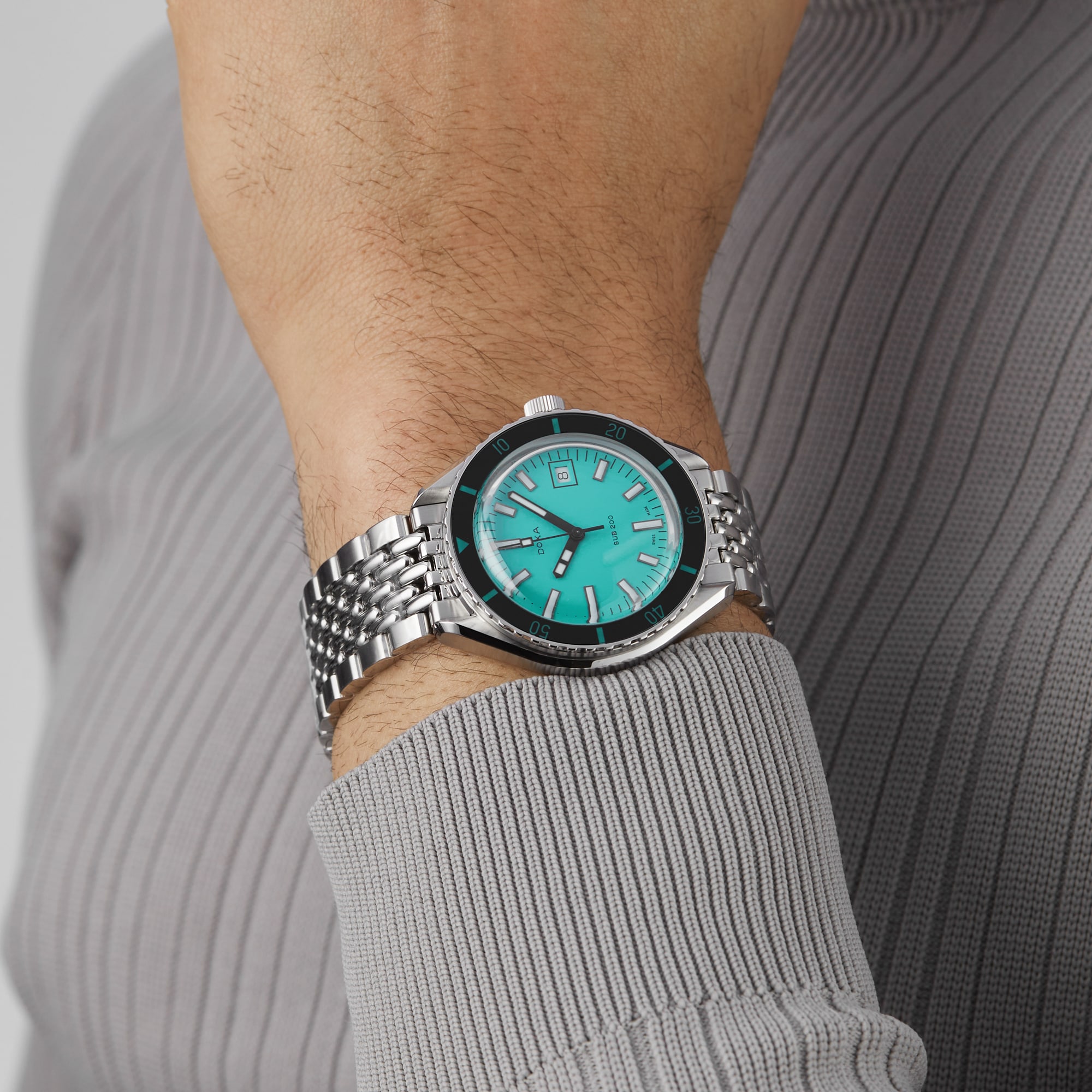 DOXA Sub 200 Aquamarine 42mm Mens Watch DOXA Sub 200 Aquamarine 42mm Mens Watch
