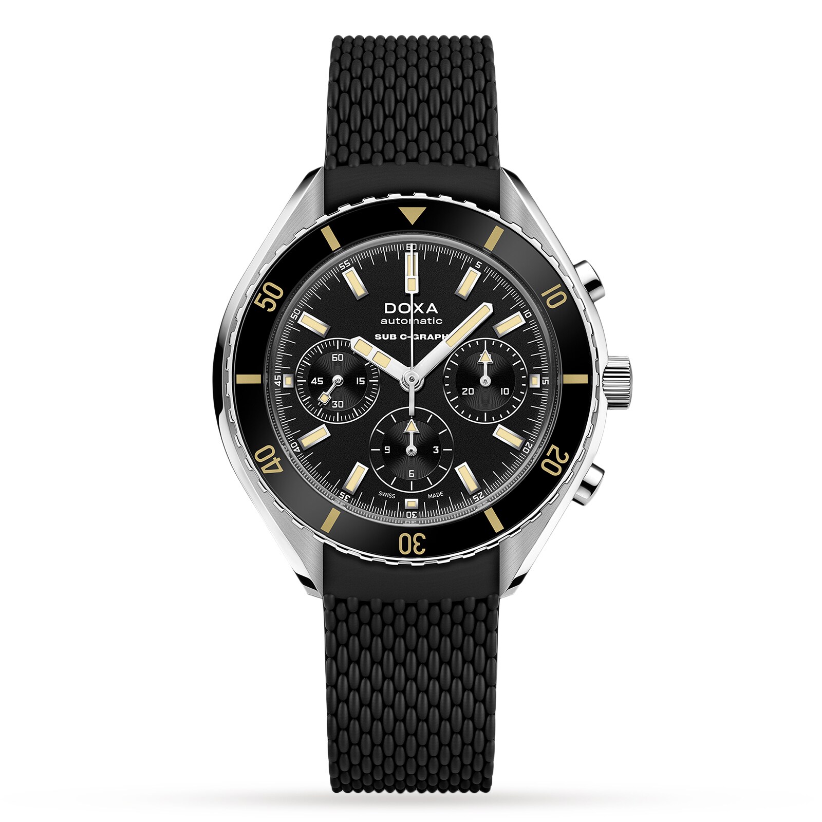 DOXA Sub 200 C-Graph Sharkhunter 45mm Mens Watch