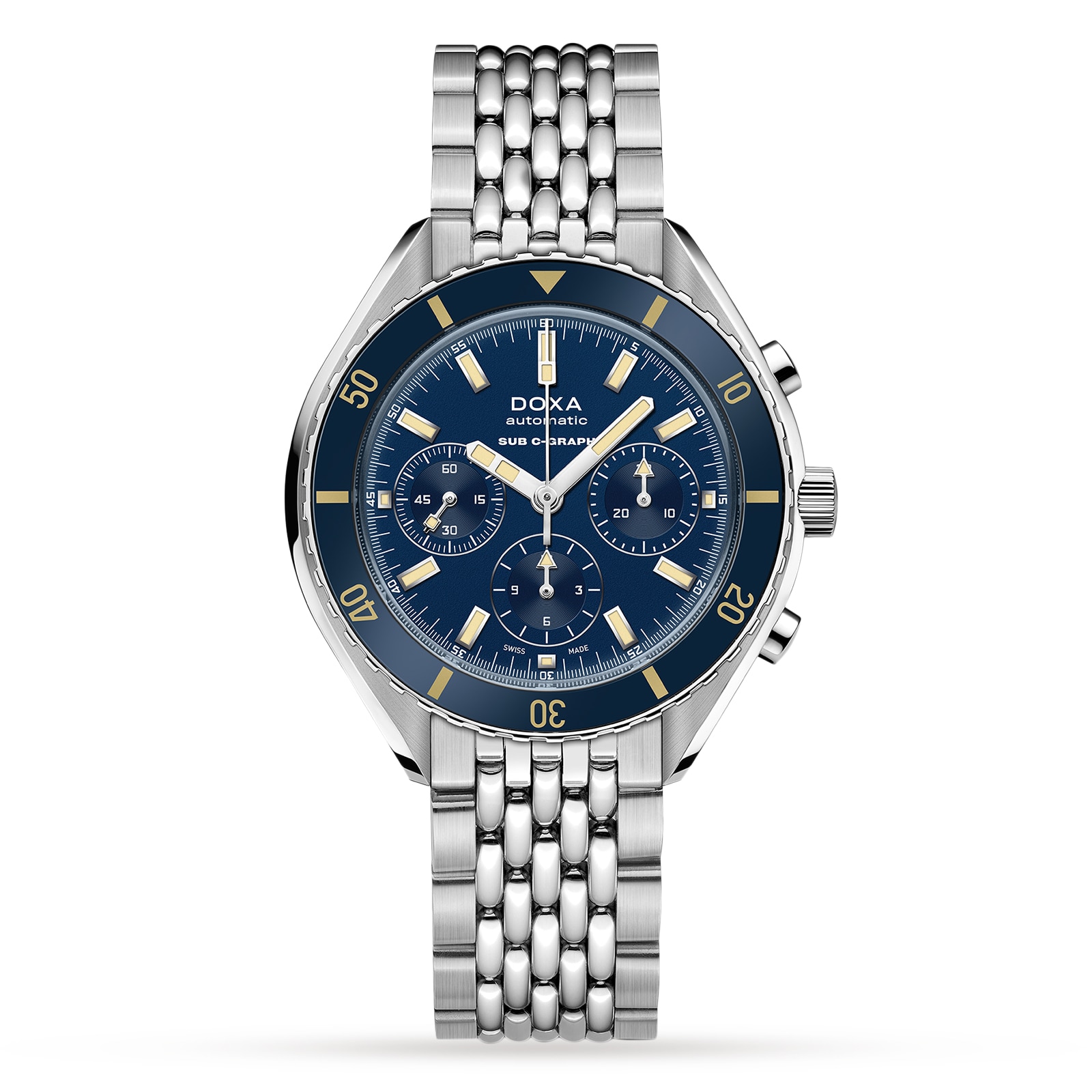 DOXA Sub 200 C-Graph Caribbean 45mm Mens Watch