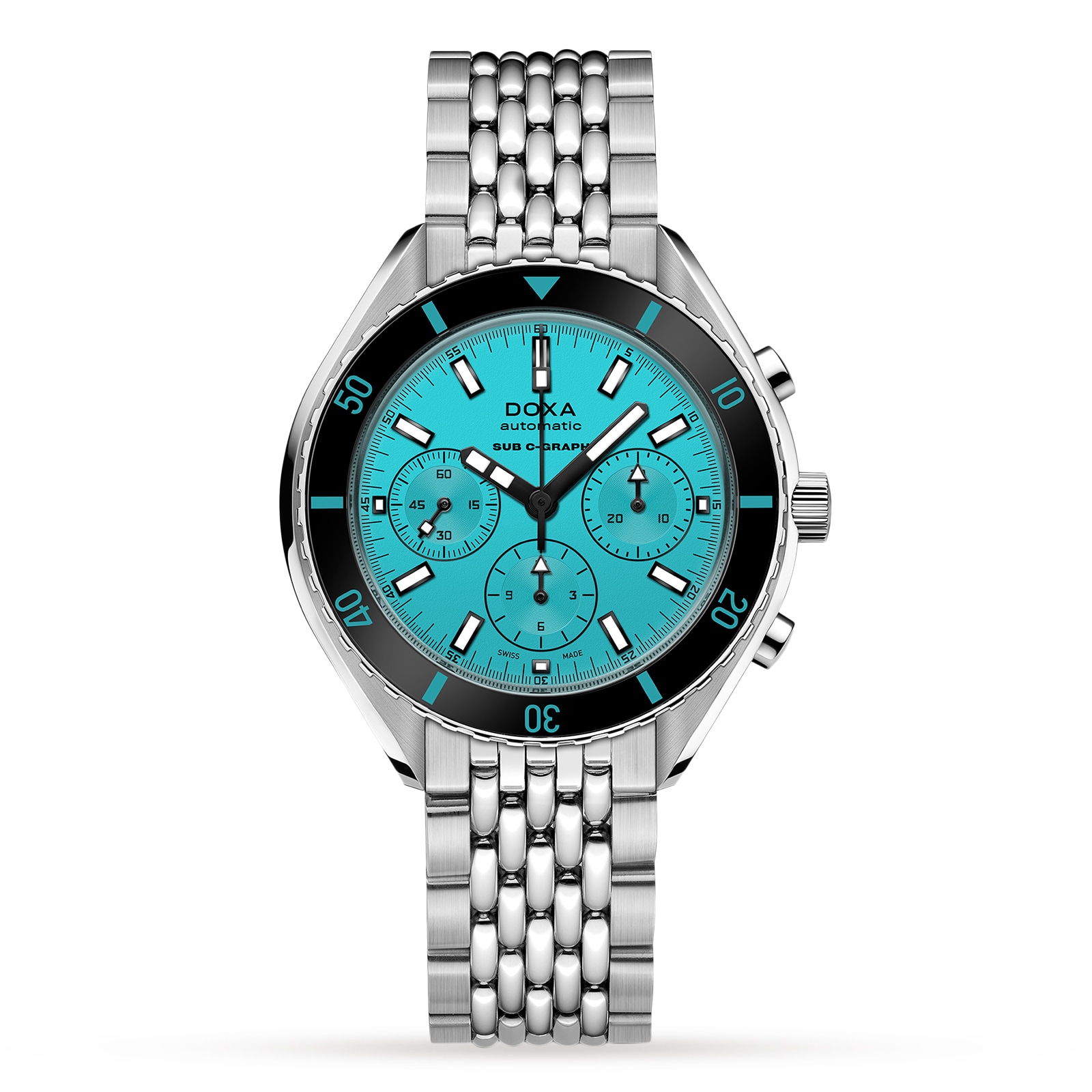 LYJ II - SAN DIEGO | Aquamarine/Silver – Hagley West Watches