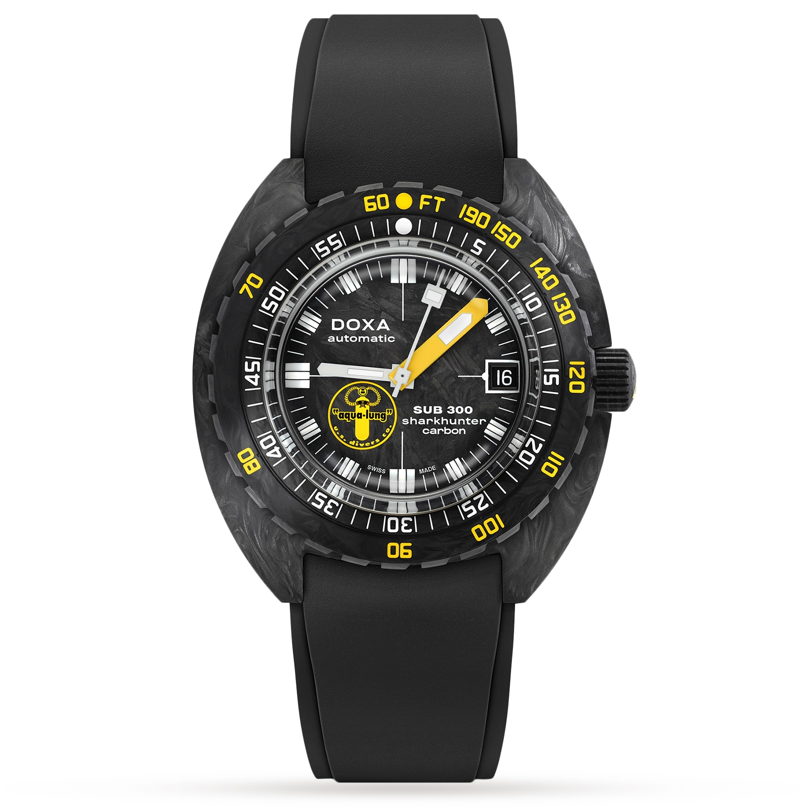 Aqua Lung US Divers Sharkhunter 42.5mm Mens Watch - Limited Edition