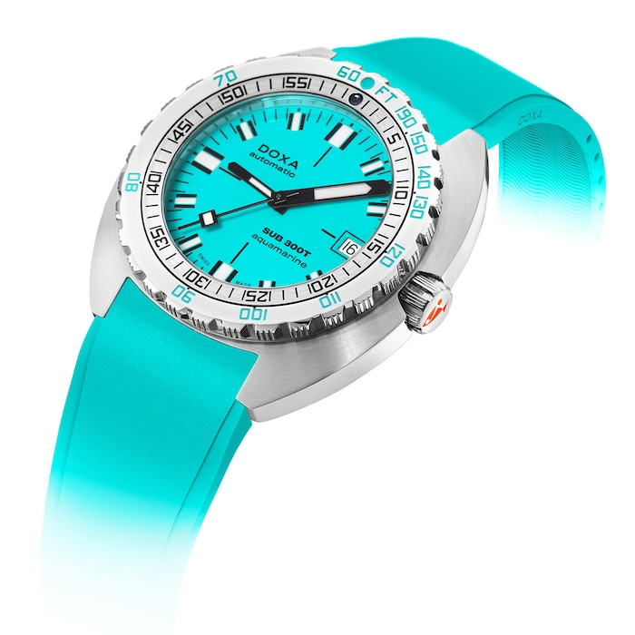 DOXA Sub 300T Aquamarine 42mm Mens Watch