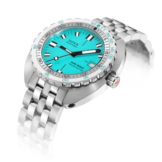 DOXA Sub 1500T Aquamarine Mens Watch 45mm