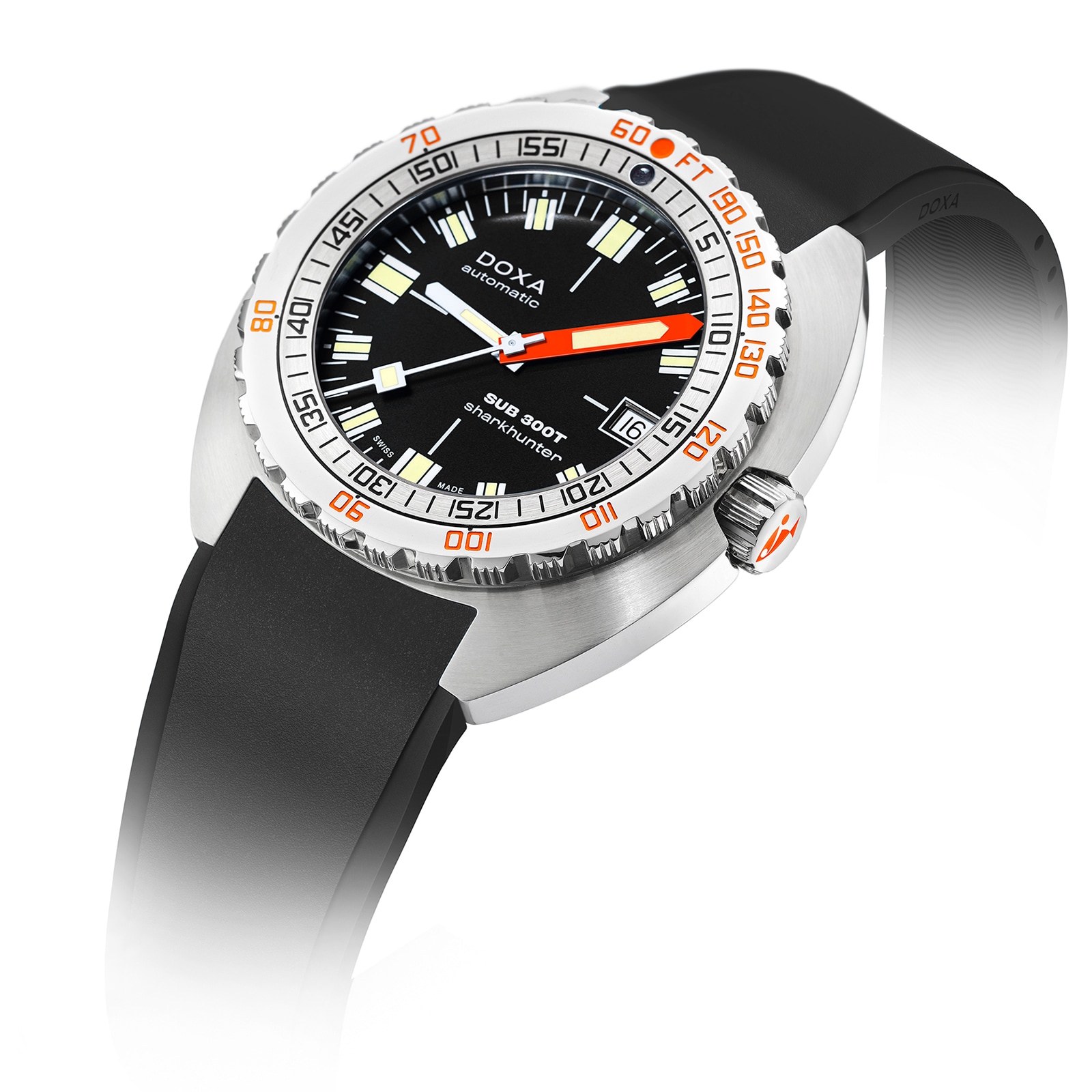 DOXA Sub 300T Sharkhunter 45mm Mens Watch