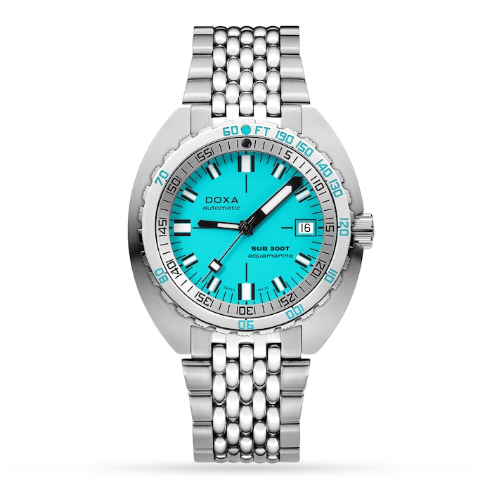 DOXA Sub 300T Aquamarine 42mm Mens Watch