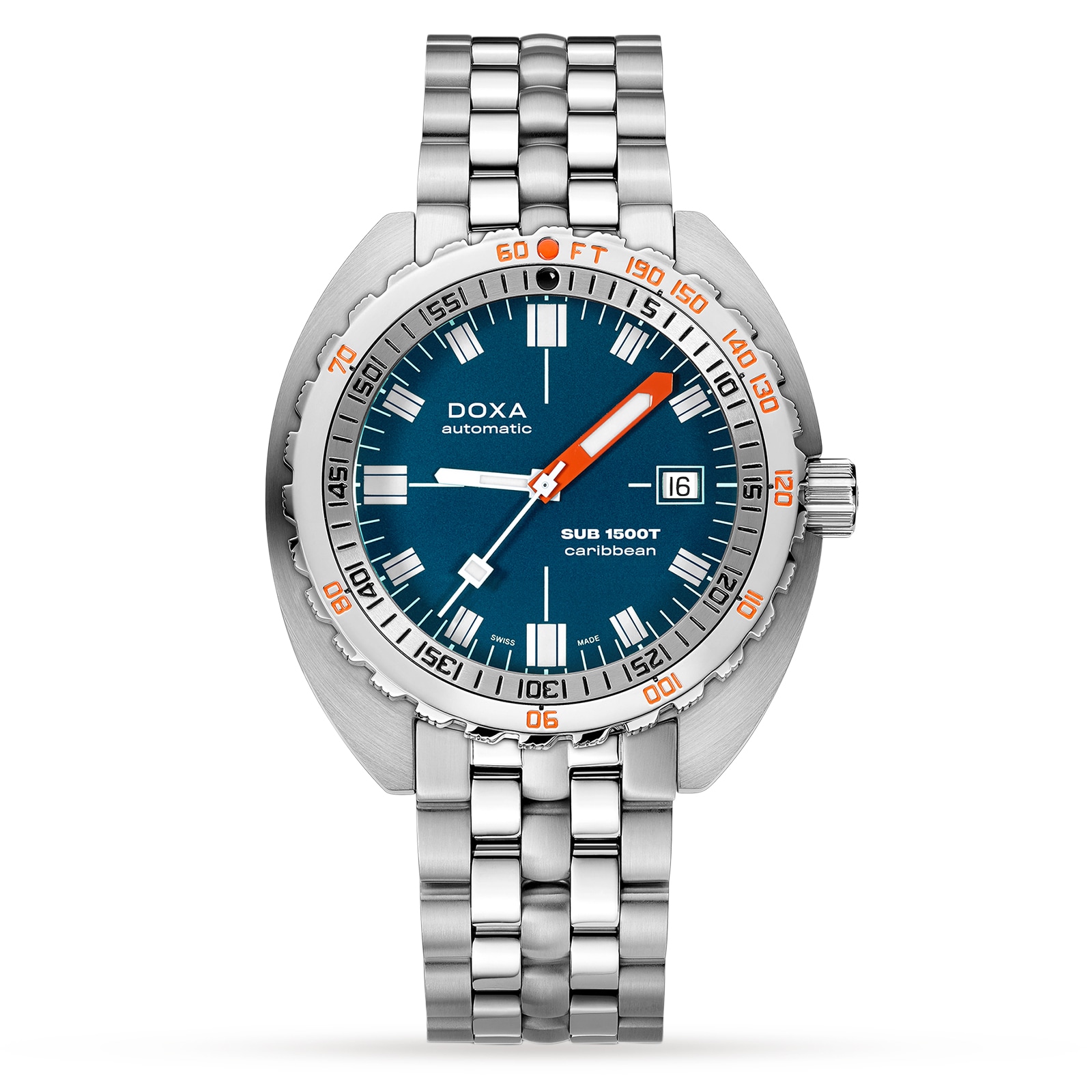 DOXA Sub 1500T Caribbean 42mm Mens Watch