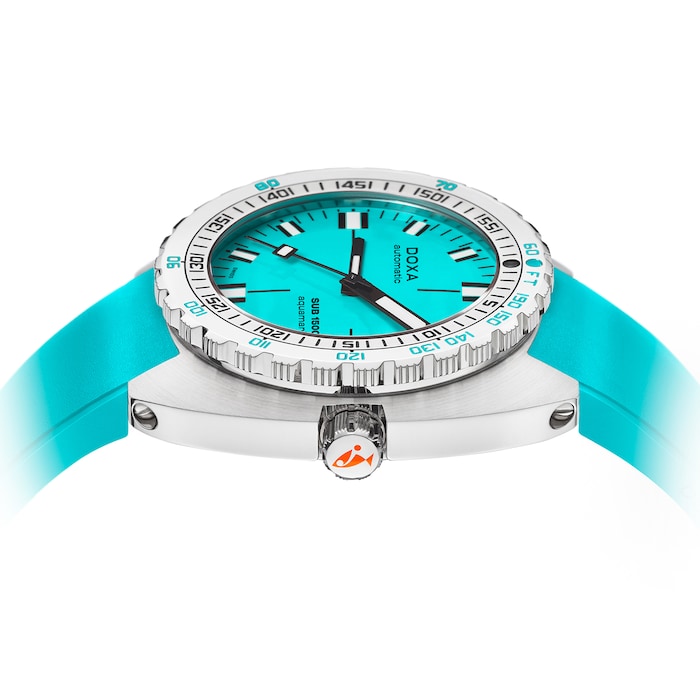 DOXA Sub 1500T Aquamarine 45mm Mens Watch