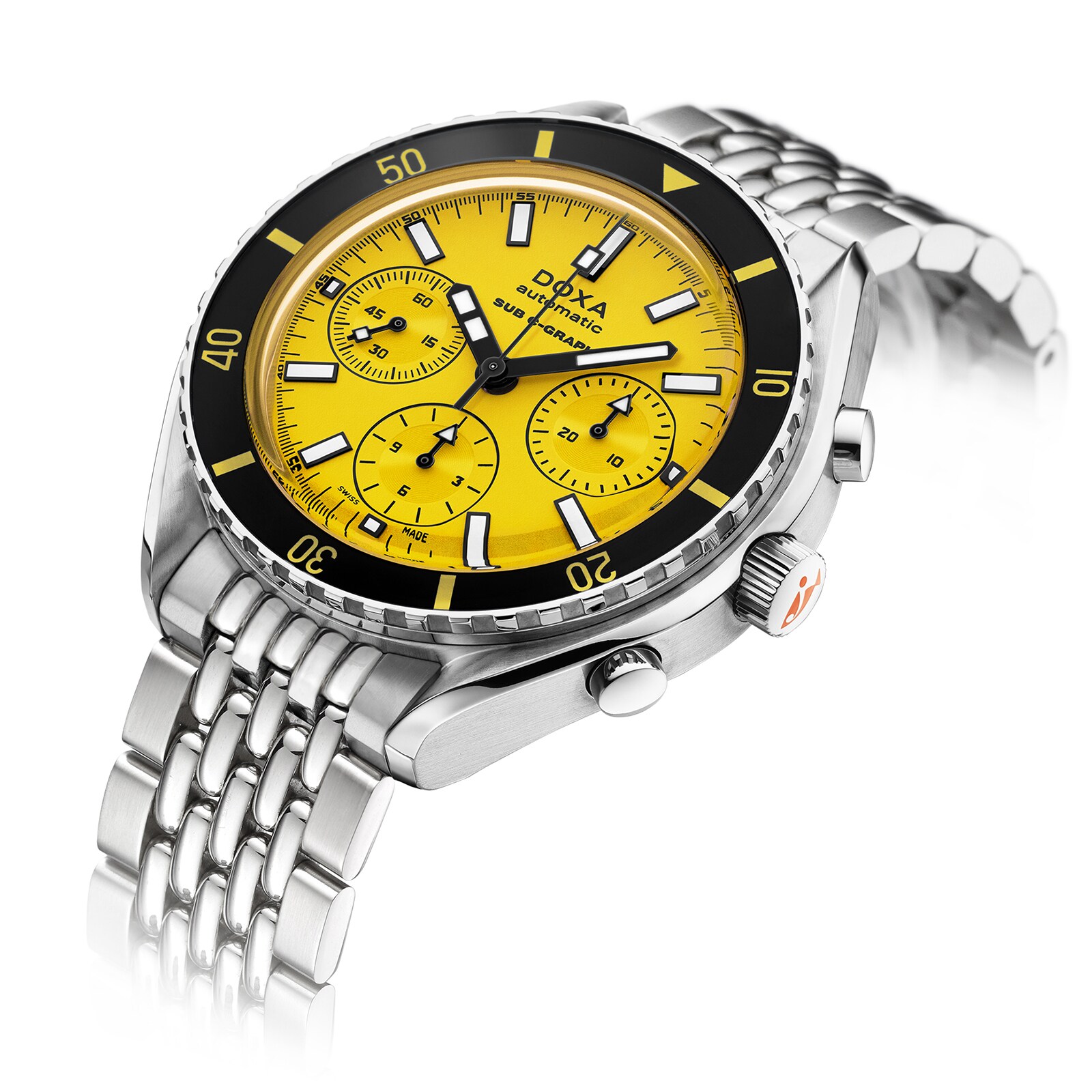 DOXA Sub 200 C-Graph Divingstar 45mm Mens Watch