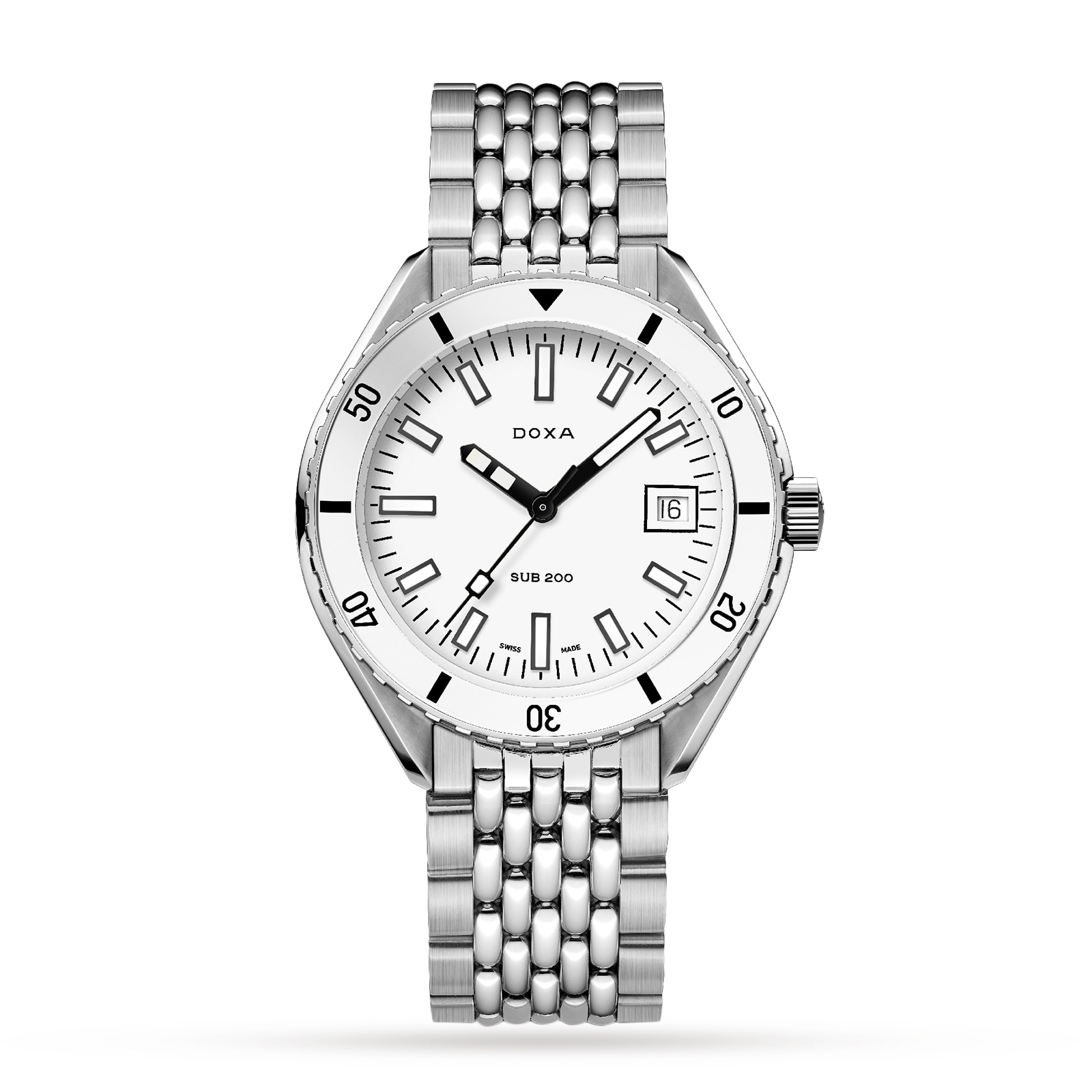 DOXA Sub 200 WhitePearl 42mm Mens Watch DOXA Sub 200 WhitePearl 42mm Mens Watch