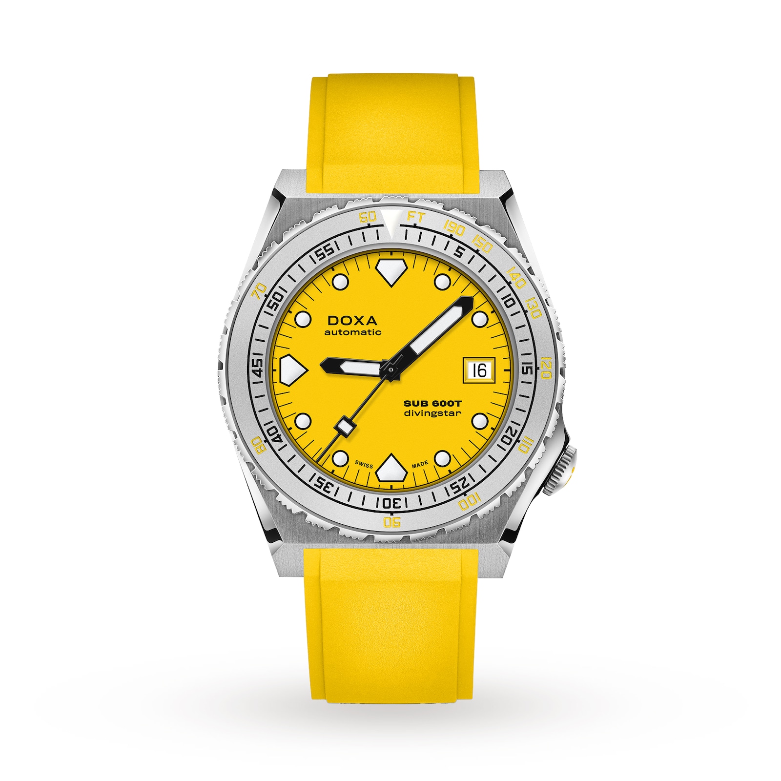 DOXA Sub 600T 40mm Mens Watch 862.10.361.31 | Watches Of Switzerland UK
