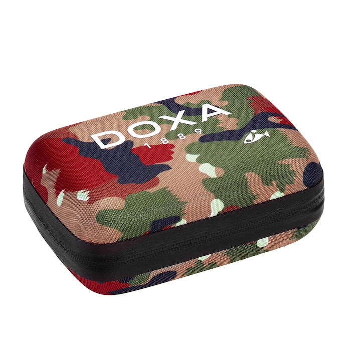 DOXA Army 42.5mm Mens Watch Beige Rubber