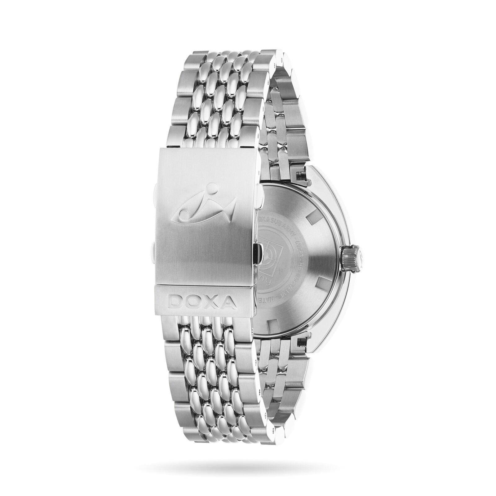 DOXA Army 42.5mm Mens Watch Beige Stainless Steel